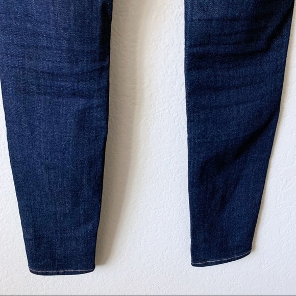 NEW FRAME Le Skinny de Jeanne Jeans Dame Dark Blue Stretch 24 - Picture 9 of 12